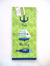 Kay Dee Designs - Tea Towel - Saltwater Fishing - NWT