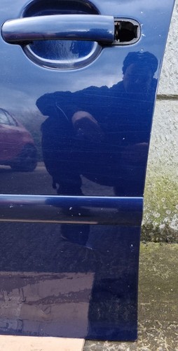 VW Volkswagen Golf Mk5 GTI FRONT PASSENGER LEFT 5 Door Shadow Blue LD5Q 2004-08 - Picture 5 of 10