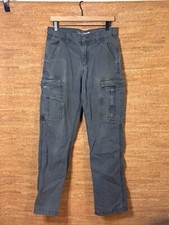 Carhartt Rugged Fit Flex Relaxed Fit Cargo Men  s Work Pant Gray 30x31 BN3574-M