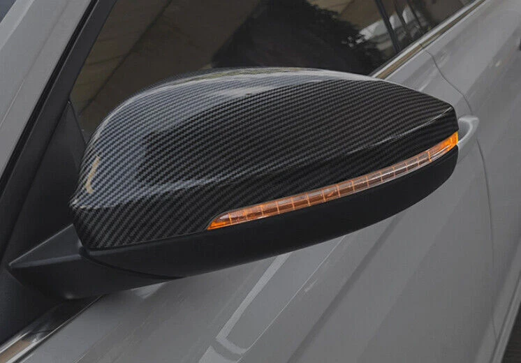 Cubierta de espejo retrovisor lateral de fibra de carbono para Volkswagen Jetta 2019-23 2* Foto 2 de 4
