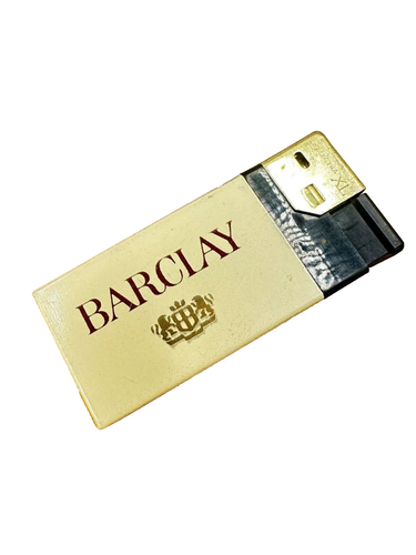 Scripto Tokai Corp BARCLAY Logo Lighter USA Works Vintage | eBay