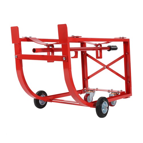 Culla batteria 55 galloni capacità 600 libbre olio drum rack con timone - Foto 4 di 22