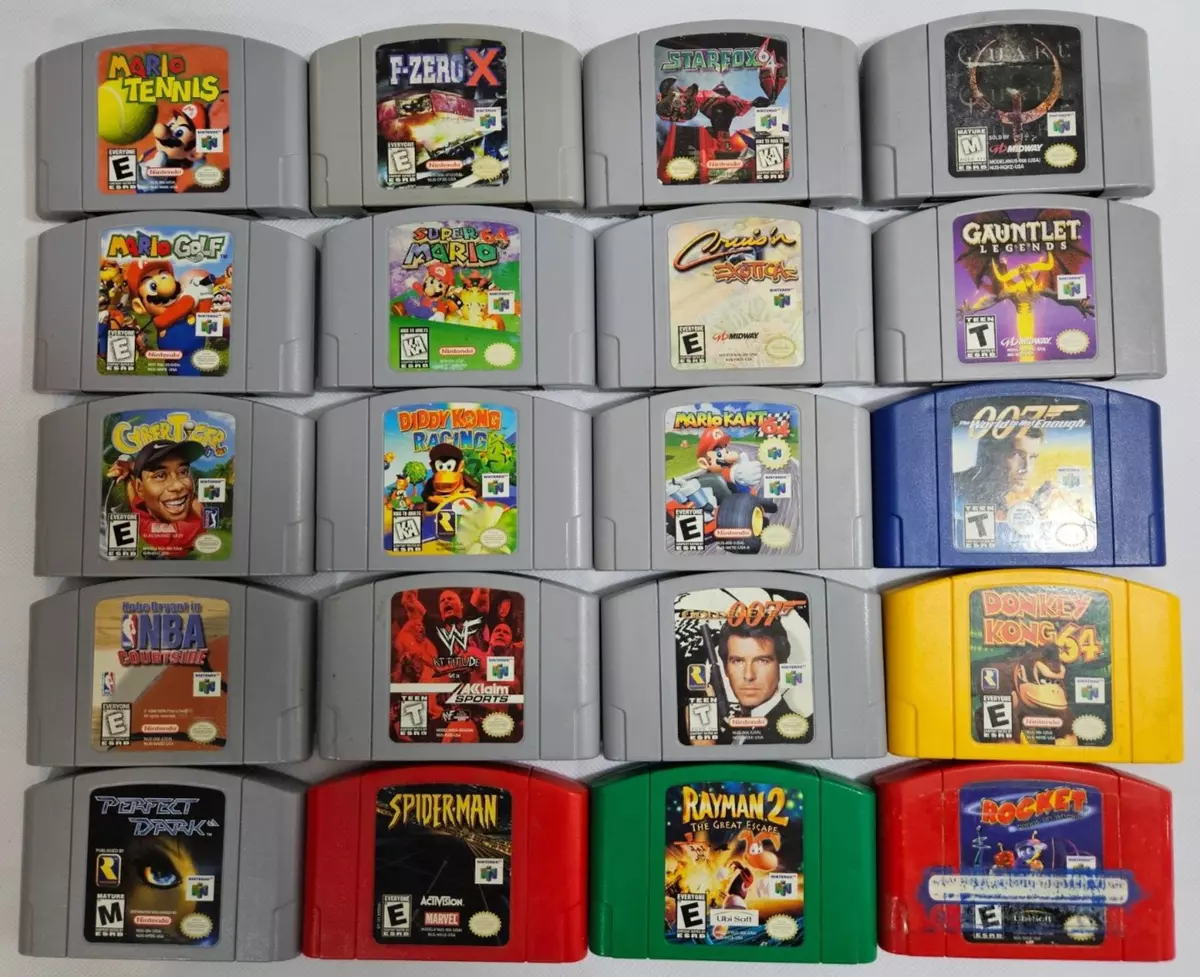 Os melhores jogos do Nintendo 64