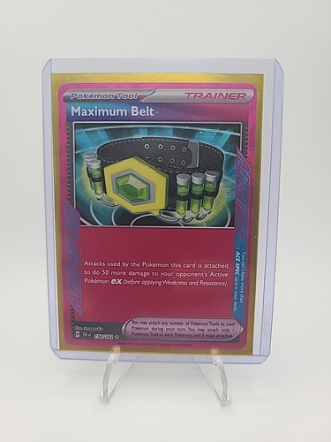 POKEMON - Maximum Belt Temporal Forces 154/162 NM ACE SPEC RARE