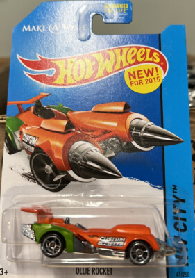 Hot Wheels HW City Ollie Rocket 41/250 Make A Wish New For 2015 Orange ...