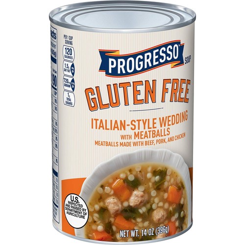 Progresso Gluten Free Wedding Soup With Meatballs 🍲 14 oz. (Pack of 2)