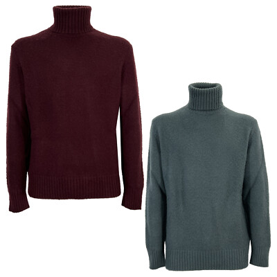 PIACENZA CASHMERE maglia uomo collo alto effetto morbido 10473 100