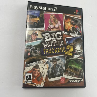 Big Mutha Truckers 2 (Sony PlayStation 2, 2005) No Manual