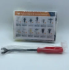 GOOACC 166 Pcs Car Retainer Clips & Screw Grommets - 12 Most Popular Sizes & Acc