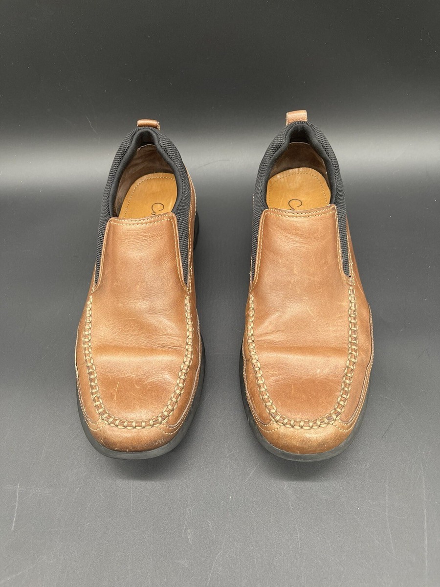 Cole Haan N Air Brown Tan Leather Slip On Loafers C05731  display picture 2