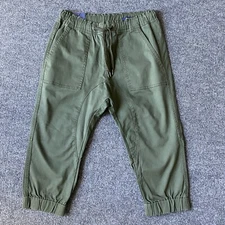 NEW American Rag Jogger Pant Mens Small Green Drawstring Pockets Elastic Waist
