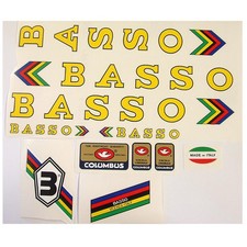 Basso set of decals vintage for campagnolo choice of color
