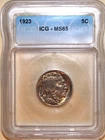 1923-P Buffalo Nickel - ICG MS65 - #7786D