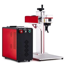 JPT MOPA 60W Fiber Laser Marking Machine Metal Color Engraver Marker 6.9 x 6.9