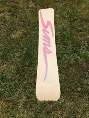 Vintage Sims Blade 1710 Snowboard Not Rideable | eBay