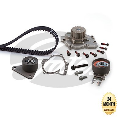 GATES WATER PUMP & TIMING BELT KIT for VOLVO V70 II R 2.5 T AWD 2003-2007 - Picture 2 of 7