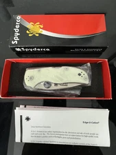 Spyderco Native 5 Moonglow - C41MP5 - 2013 EDC Forum Sprint Run - Rare