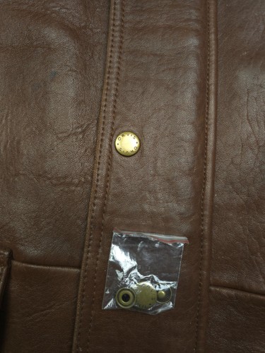 Orvis Mens Large Brown Cognac Soft Lambskin Leather Munitions Hunting Vest - Picture 10 of 11