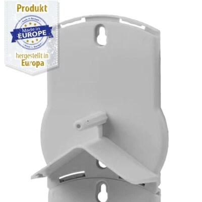 MARKENLOS Vogel Sitzbrettchen mit Sitzstange - grau