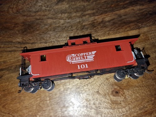 Precision Scale Models W.B.M. (Korea) Brass Copper Belt Caboose #101 HO Scale - 第 6/7 張圖片