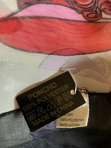 Red Hat Society Women’s Lot Sheer Poncho Purse Bag Scarf Long Scarves 58 x 12 - Picture 7 of 20
