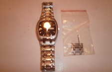 Charles Raymond Men's Watch Silver tone Water resistant with extra links