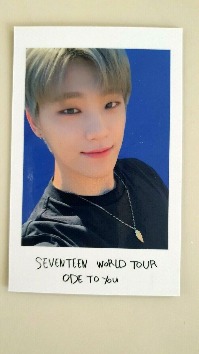 Seventeen Ode to You Photo Card Official Photocard /Full in Seventeen Ode to You Photo Card Official Photocard /Full in