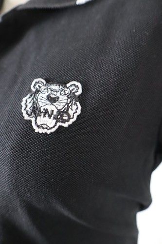 KENZO PARIS VESTITO/POLO DONNA TG. S DRESS WOMAN FRANCE CASUAL VINTAGE - Photo 3 sur 7