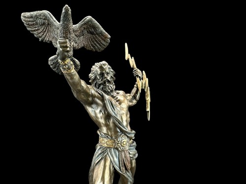 ZEUS MIT BLITZ UND ADLER VERONESE WU77701A4 - Bild 3 von 9