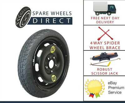 FORD C MAX C-MAX 2003 - 2010 16'' SPARE SPACE SAVER WHEEL + JACK KIT (F1)