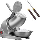 Electric Ice Shaver Machine Ice Crusher Snow Cone Maker Shaved New 286 Lbs