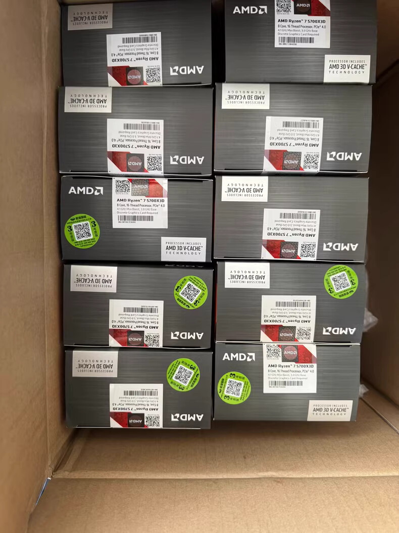 AMD Ryzen 7 5700X3D 8-Core 16-Thread AM4 105W CPU Processor
