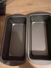 Loaf Tins 2-Pack Non-Stick Bread Baking Pan Tray, 10" Long X 5 Inch