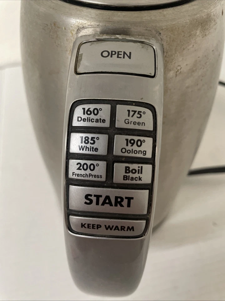 Hervidor de agua eléctrico inalámbrico Cuisinart PerfecTemp CPK-17P1 Foto 2 de 4