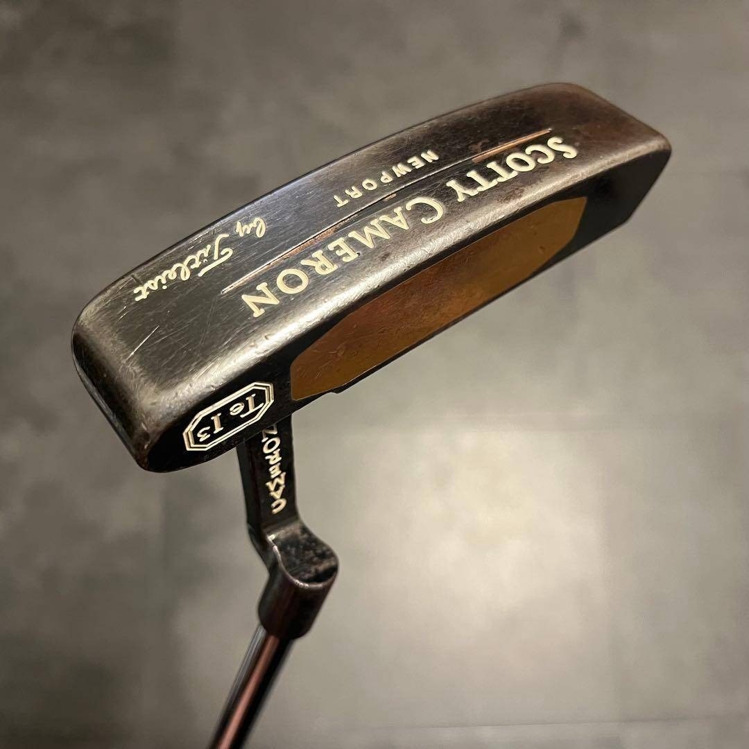 SCOTTY CAMERON NEWPORT TEL3 ソールスタンプ Scotty Cameron 35
