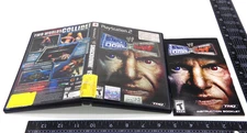 Authentic WWE Smackdown Vs Raw 2004 Playstation 2 PS2 Case & Manual No Game