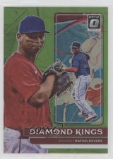 2022 Panini Donruss Optic Diamond Kings Lime Green Prizm Rafael Devers #2 2qw