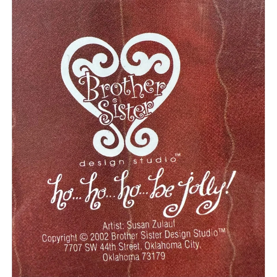 VTG NEW Heritage Rug Hooking Kit Star Santa Ho Ho Ho Be Jolly Christmas Holiday - Image 3 of 4