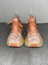 Hoka One One Bondi 8 Shoes Womens Size 8.5 Orange Cushioned Running Sneakers