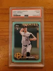 2024 Topps Update Aqua #US100 Paul Skenes Rookie Card PSA 9 Mint RC Pirates