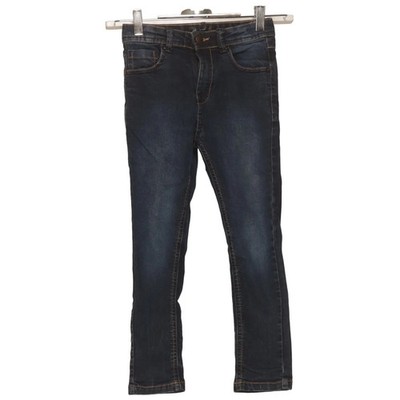 Max Boy, Jeans, Größe: 128, Blau, Baumwolle/Elasthan/Polyester, Einfarbig #ed3