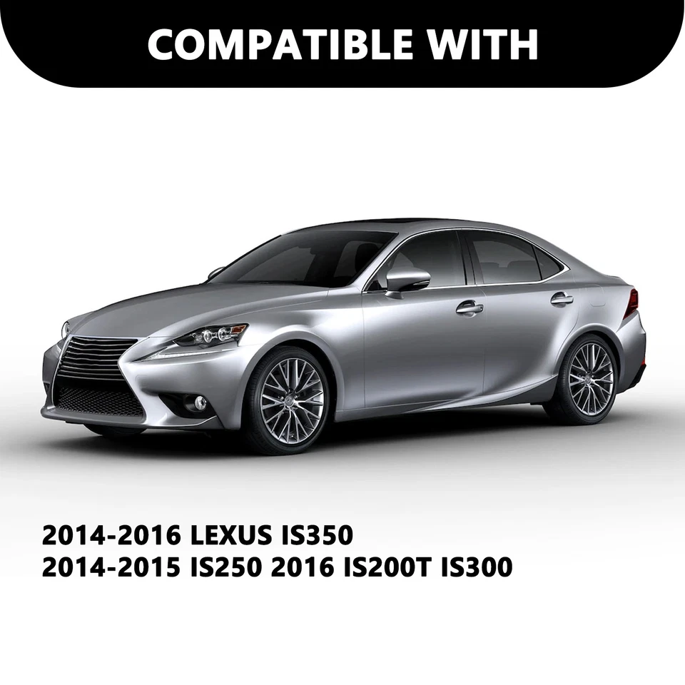 For 2014-2016 Lexus IS250 IS200T IS300 IS350 LED Left Driver Side Lamp Headlight - Image 4 of 4