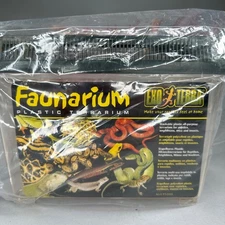 Exo Terra Faunarium Reptile Terrarium All Purpose Small S Size 9" x 6.1" x 6.7"