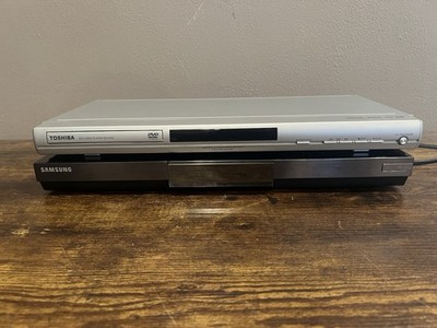 DVD Player Set Toshiba SD-3990SU DVD Player And Samsung Blue Ray Model Bd C-6500