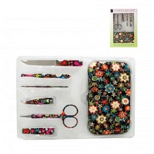 Keep your nails groomed on the go with this 7piece Pedicure Manicure Travel Kit