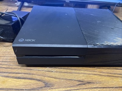 Microsoft Xbox One Black 500GB Console Only with Power Cord Tested and Working