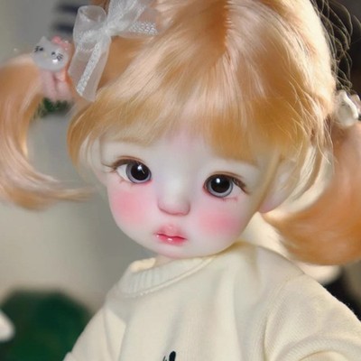 1/6 BJD Doll SD Resin Joint Bare Doll Sweet Girl Eyes Exquisite Face Makeup Gift