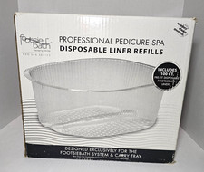 Professional Pedicure Spa Disposable Liner Refills 80 count