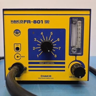 Hakko FR-801 Hot Air Rework Station Tested 700° F w/ New Heating Element