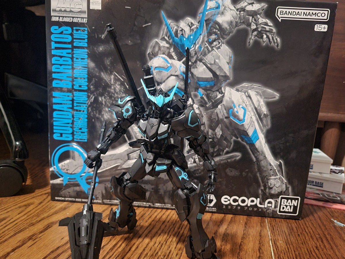 ASSEMBLED MG Gundam Barbatos Recirculation/Ecopla Gundam Base